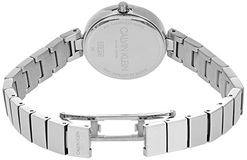  Shop Authentic Calvin Klein Authentic White Dial Silver Steel Strap Watch for Women - K8G23146 - Luxxuri