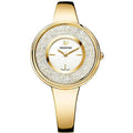  Shop Authentic Swarovski Crystalline Bracelet White Dial Gold Steel Strap Watch for Women - 5269253 - Luxxuri