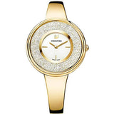 Shop Authentic Swarovski Crystalline Bracelet White Dial Gold Steel Strap Watch for Women - 5269253 - Luxxuri