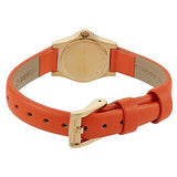 Shop Authentic Marc Jacobs Henry Dinky White Dial Orange Leather Strap Watch for Women - MBM1236 - Luxxuri