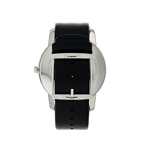  Shop Authentic Calvin Klein City White Dial Black Leather Strap Watch for Men - K2G2G1CD - Luxxuri