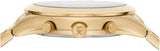  Shop Authentic Michael Kors Slim Runway Chronograph Gold Dial Gold Steel Strap Watch For Men - MK8909 - Luxxuri