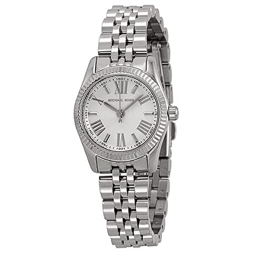  Shop Authentic Michael Kors Lexington Quartz White Dial Silver Steel Strap Watch For Women - MK3228 - Luxxuri