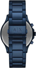  Shop Authentic Armani Exchange Hampton Chronograph Blue Dial Blue Steel Strap Watch For Men - AX2430 - Luxxuri