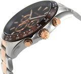  Shop Authentic Michael Kors Layton Chronograph Black Dial Two Tone Steel Strap Watch For Men - MK8913 - Luxxuri