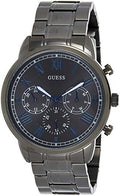  Shop Authentic Guess Hendrix Chronograph Gunmetal Dial Gunmetal Steel Strap Watch for Men - W1309G3 - Luxxuri