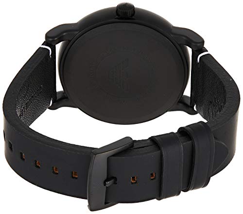  Shop Authentic Emporio Armani Luigi Quartz White Dial Black Rubber Strap Watch For Men - AR11136 - Luxxuri