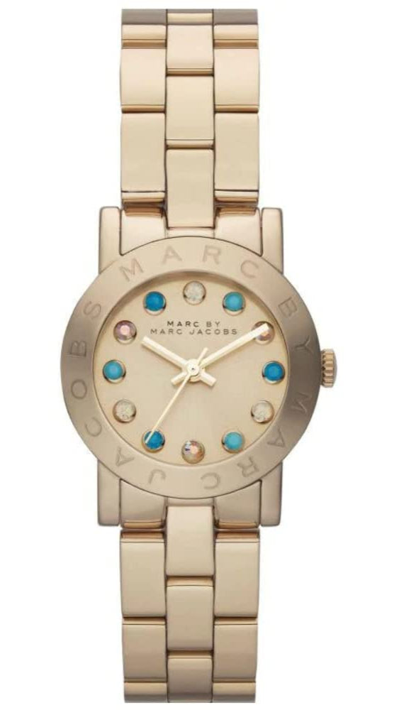  Shop Authentic Marc Jacobs Amy Dexter Gold Dial Gold Steel Strap Watch for Women - MBM3218 - Luxxuri