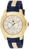  Shop Authentic Tommy Hilfiger White Dial Two Tone Steel Strap Watch for Women - 1781307 - Luxxuri