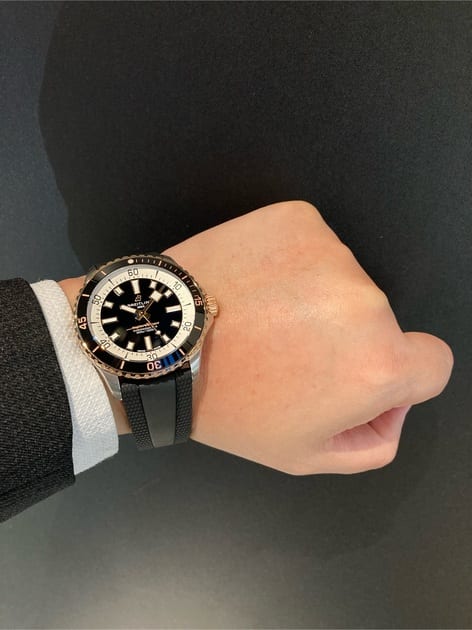  Shop Authentic Breitling Superocean Automatic 42 Black Dial Black Rubber Strap Watch for Men - U17375211B1S1 - Luxxuri