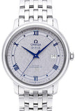  Shop Authentic Omega De Ville Prestige Co-Axial Grey Dial Silver Steel Strap Watch for Men - 424.10.40.20.06.002 - Luxxuri
