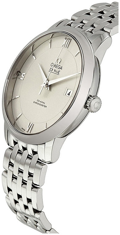  Shop Authentic Omega De Ville Prestige Co-Axial Silver Dial Silver Steel Strap Watch for Men - 424.10.40.20.02.003 - Luxxuri