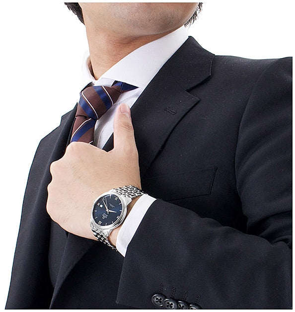  Shop Authentic Omega De Ville Prestige Co-Axial Orbis Blue Dial Silver Steel Strap Watch for Men - 424.10.40.20.03.001 - Luxxuri