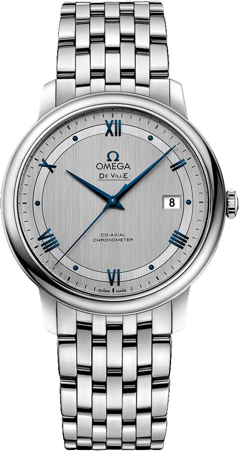  Shop Authentic Omega De Ville Prestige Co-Axial Rhodium Silver Dial Silver Steel Strap Watch for Men - 424.10.40.20.02.001 - Luxxuri