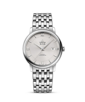  Shop Authentic Omega De Ville Prestige Co-Axial Silver Dial Silver Steel Strap Watch for Men - 424.10.40.20.02.003 - Luxxuri