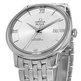  Shop Authentic Omega De Ville Prestige Co-Axial Silver Dial Silver Steel Strap Watch for Men - 424.10.40.20.02.003 - Luxxuri