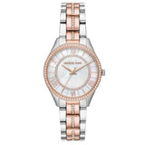  Shop Authentic Michael Kors Lauryn Mother of Pearl Dial Two Tone Steel Strap Watch For Women - MK3979 - Luxxuri