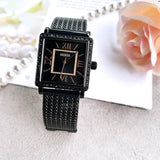  Shop Authentic Guess Highline Black Dial Black Mesh Bracelet Watch for Women - W0826L4 - Luxxuri
