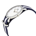  Shop Authentic Daniel Wellington Classy Glasgow White Dial Two Tone Nylon Strap Watch For Women - DW00100082 - Luxxuri