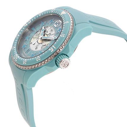  Shop Authentic Gucci Dive Automatic Green Dial Green Rubber Strap Unisex Watch - YA136344 - Luxxuri