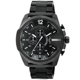  Shop Authentic Diesel Mega Chief Chronograph Black Steel Strap Watch For Men - DZ4283 - Luxxuri