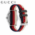  Shop Authentic Gucci G Timeless Quartz White Red Blue Dial Multicolored NATO Strap Watch For Men - YA1264059 - Luxxuri