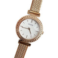  Shop Authentic Guess Monroe Silver Dial Rose Gold Steel Strap Watch For Women - W1152L3 - Luxxuri