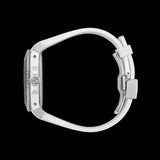  Shop Authentic Gucci Dive Quartz White Dial White Rubber Strap Watch For Men - YA136330 - Luxxuri