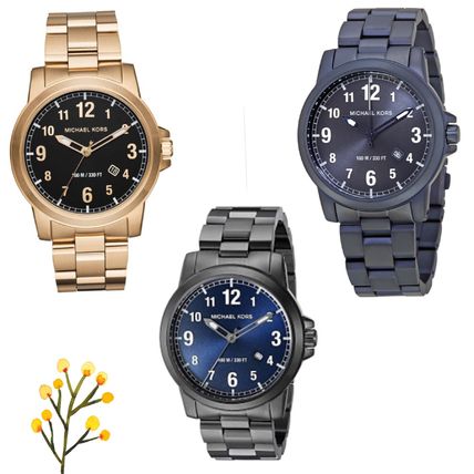  Shop Authentic Michael Kors Paxton Quartz Blue Dial Blue Steel Strap Watch For Men - MK8533 - Luxxuri