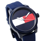  Shop Authentic Tommy Hilfiger Denim Quartz Blue Dial Blue Rubber Strap Watch for Men - 1791322 - Luxxuri