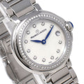  Shop Authentic Maurice Lacroix Fiaba Diamonds Mother of Pearl Dial Silver Steel Strap Watch for Women - FA1004-SD502-170-1 - Luxxuri