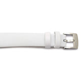  Shop Authentic Swarovski Crystal Frost Silver Dial White Leather Strap Watch for Women - 5484070 - Luxxuri