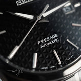  Shop Authentic Seiko Presage Sharp Edged Series Black Dial Black Steel Strap Watch For Men - SPB229J1 - Luxxuri