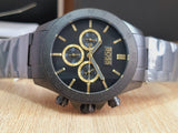  Shop Authentic Hugo Boss Ikon Black Dial Black Steel Strap Watch for Men - 1513278 - Luxxuri