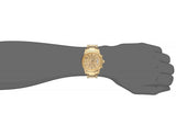  Shop Authentic Guess Analog Chronograph Gold Dial Gold Steel Strap Watch for Men - W0075G5 - Luxxuri