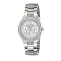  Shop Authentic Guess Viva Quartz Silver Dial Silver Steel Strap Watch For Women - W0111l1 - Luxxuri
