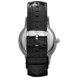  Shop Authentic Emporio Armani Renato Black Dial Leather Strap Watch For Men - AR2411 - Luxxuri