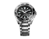  Shop Authentic Citizen Promaster Diver Chronograph Black Dial Silver Steel Strap Watch For Men - BN0190-82E - Luxxuri