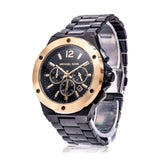  Shop Authentic Michael Kors Lennox Chronograph Black Dial Black Steel Strap Watch For Men - MK8941 - Luxxuri