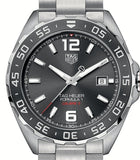  Shop Authentic Tag Heuer Formula 1 Calibre 5 Chronograph Anthracite Dial Silver Steel Strap Watch for Men - WAZ2011.BA0842 - Luxxuri