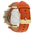 Shop Authentic Michael Kors Parker Champagne Dial Orange Leather Strap Watch for Women - MK2279 - Luxxuri