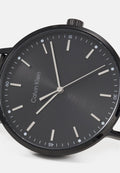  Shop Authentic Calvin Klein City Quartz Black Dial Black Leather Strap Watch for Men - K2G2G4C1 - Luxxuri