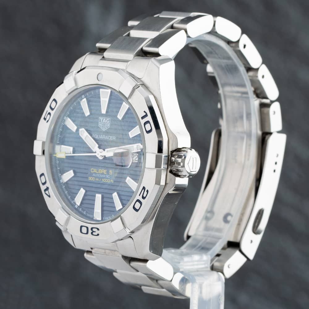  Shop Authentic Tag Heuer Aquaracer Blue Dial Watch for Men - WAY2012.BA0927 - Luxxuri