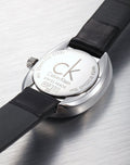  Shop Authentic Calvin Klein Incentive Black Dial Black Rubber Strap Watch for Women - K3P231C1 - Luxxuri
