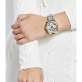  Shop Authentic Guess Viva Diamonds Silver Dial Two Tone Steel Strap Watch for Women - W0111L5 - Luxxuri
