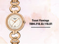  Shop Authentic Tissot T Lady Flamingo Mother of Pearl Dial Rose Gold Steel Strap Watch for Women - T094.210.33.116.01 - Luxxuri