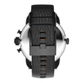  Shop Authentic Diesel Little Daddy Black Dial Black Leather Strap Watch For Men - DZ7334 - Luxxuri
