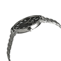 Tissot Everytime Large Black Dial Silver Mesh Bracelet Watch For Men - T109.610.11.077.00