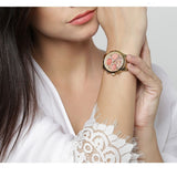  Shop Authentic Guess Mini Sunrise Quartz Analog Orange Dial Gold Steel Strap Watch For Women - W0448L7 - Luxxuri