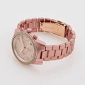  Shop Authentic Michael Kors Ritz Chronograph Rose Gold Dial Rose Gold Steel Strap Watch For Women - MK6753 - Luxxuri